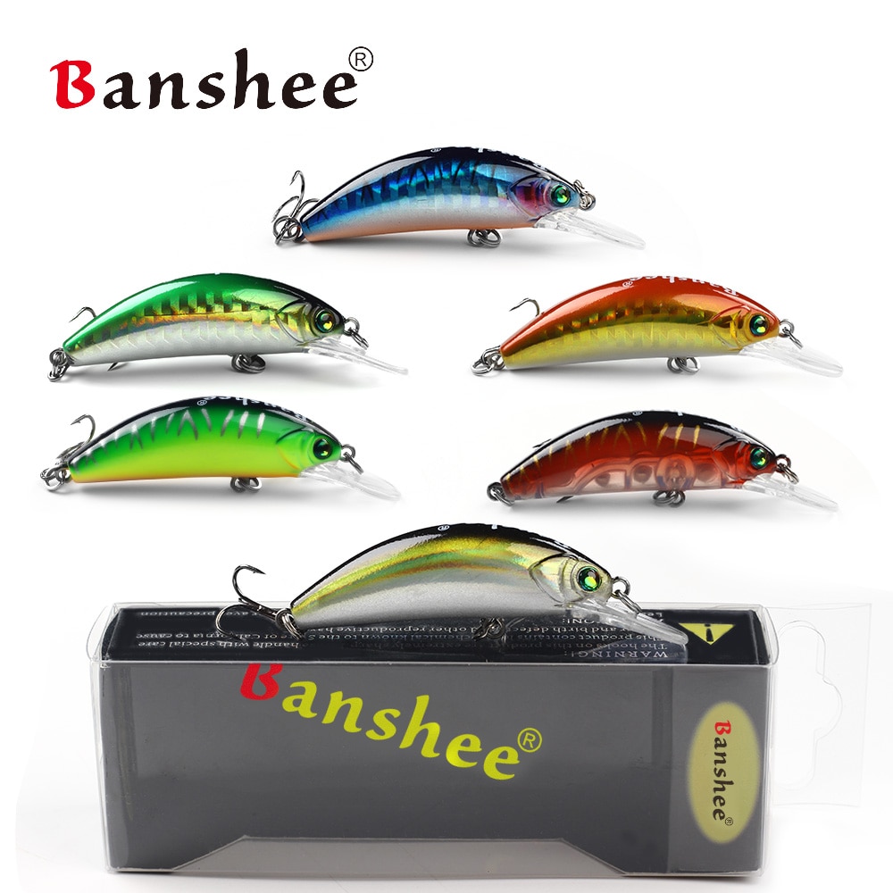 Banshee 10Pcs Set Of Wobblers For Pike Crankbaits Fishing Lures